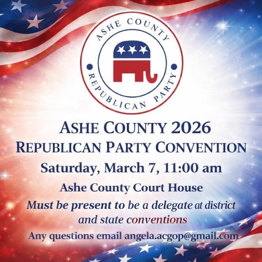 Ashe County 2026 Midterm Republican Convention