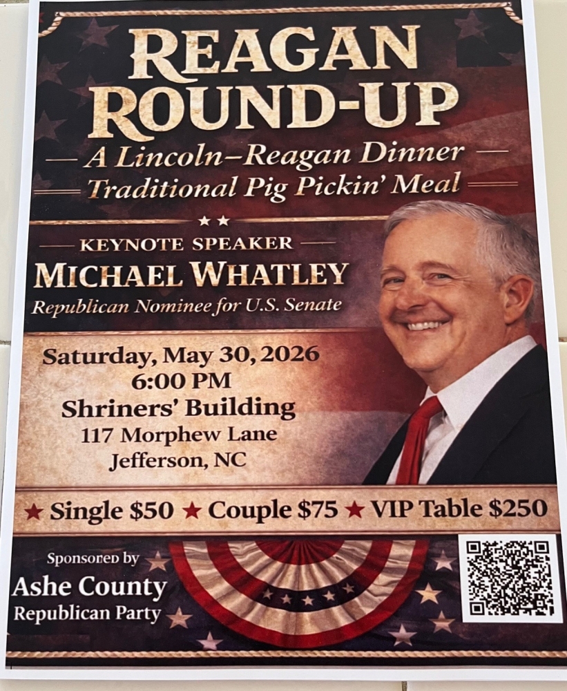 Reagan Roundup Ashe GOP Dinner